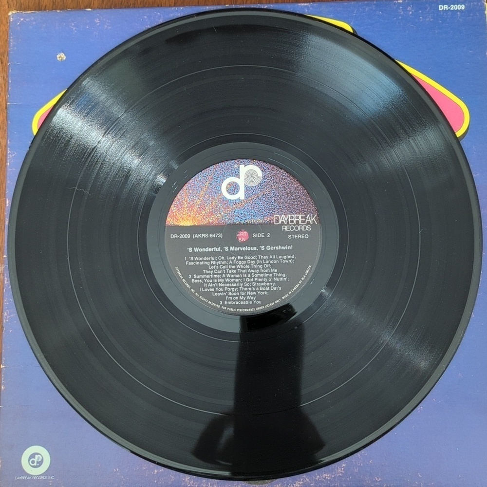 S'Wonderful, S'Marvelous, S'Gershwin LP - Picture 4 of 5